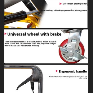 משאית מטען מכונת מספריים סוג מזלג משאית גוף על-הלוח פלטפורמה נייד חשמלי הידראולי הרמה מחמיא - Product Image 6