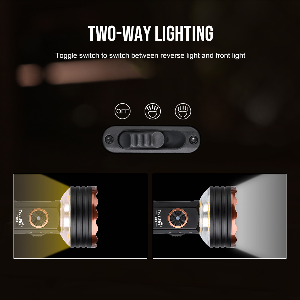 【新品未使用】TrustFire TC50 5100lm LEDライト ランタン Amazon.co.jp: TrustFire TC50 懐中電灯 高輝度 5100ルーメン