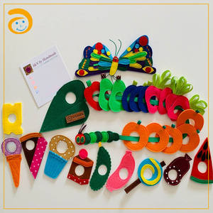 Tablero de Actividades Educativo para Niños Pequeños, Oferta 2024, Juguete Montessori, Accesorios de Fieltro para Niños - Product Image 3