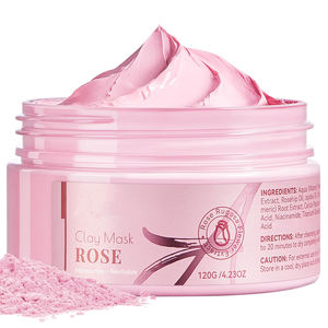 Rose Gesichts maske Clay Gesichts maske für Akne Gesichts reinigungs maske Feuchtigkeit spendende Hyaluron säure zur Befeuchtung - Product Image 1