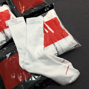 Dropshipping products 2026 Youth Mid-calf Basketball <b>Socks</b> | Towel Bottom 100% Polyester Trendy Brand Summer Sports Crew <b>Socks</b> - Product Image 3