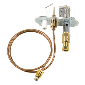 Dispositif d'allumage au gaz naturel en cuivre avec thermocouple et électrode pour pièces de chauffe-eau à usage domestique - Product Image 2