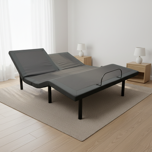 Lit moderne réglable à quatre moteurs durable avec rangement, design pliable pour une utilisation en chambre à coucher, meubles de haute qualité - Product Image 1