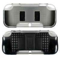 Dernière coque rigide portable en TPU avec 2 emplacements de jeu pour console Nintendo Switch Lite