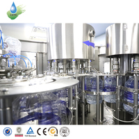 Máquina Llenadora de Botellas Grandes de 800 BPH, 5-15 L, Modelo XGF8-8-4