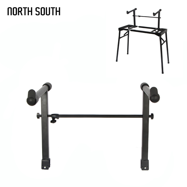 Height-Adding Keyboard Stand Double-Deck Shelf Two-Tier Keyboard Base