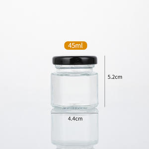 Bocaux de stockage en verre hexagonaux personnalisés de 120ml, couvercles à couvercle rabattable, respectueux de l'environnement, allant au lave-vaisselle, <span class=keywords><strong>cornichon</strong></span> de cuisine à vapeur vente en gros - Product Image 5