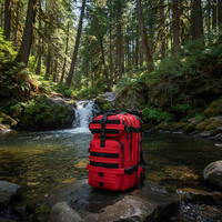 Sac à dos tactique 30L imperméable antivol Molle, sac à dos léger pour la randonnée en plein air