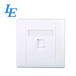 Placa de pared Ethernet RJ45 RJ11, placa frontal modular - Product Image 2