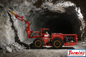 เครื่องสกัดหินใต้ดิน TuoXing TP-104 รุ่น High Reach สำหรับเหมืองทองคำซินาโลอา ประสิทธิภาพสูงในการสกัดหินและทำลายหิน - Product Image 2