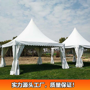 Carpa para Exposiciones al Aire Libre con Techo Puntiagudo Europeo, Estructura de Aleación de Aluminio, Resistente a los Rayos UV, para Bodas y Fiestas - Product Image 3