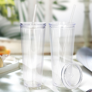 Vaso de 24 oz con Globo de Nieve, Vasos con Globo de Nieve de 24 oz, Vaso con Globo de Nieve Transparente Preperforado con Purpurina, con Tapas y Pajitas - Product Image 6