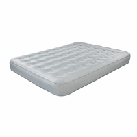 Lit gonflable double automatique personnalisé, matelas pneumatique en toile épaissi et surélevé pour le camping et la maison