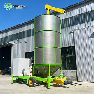 Sécheur continu à tour à grains mixtes FL, haute productivité, utilisation agricole, construction en acier, petit équipement de séchage - Product Image 4