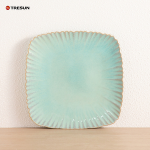 Service de table en porcelaine japonaise rustique TRESUN, fabrication chinoise, style Japandi, glaçure réactive, anti-fuite, compatible lave-vaisselle - Product Image 4