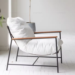 Juego de muebles antiguos de estilo europeo, silla de salón Vail para Hotel Japandi, silla de comedor en la nube, sillas tapizadas para sala de estar - Product Image 1