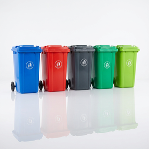 <span class=keywords><strong>Poubelle</strong></span> en plastique 240l, avec roues, recyclage des aliments, pour l'extérieur, anti-poussière, livraison gratuite - Product Image 2