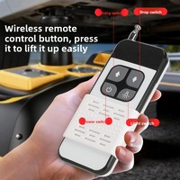 Cric hydraulique électrique au lithium 18 V de 5 tonnes, outil de levage portable d'urgence pour la route avec lumière LED pour SUV et camion