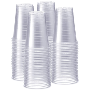 Clear <b>Plastic</b> Cups PP Beverage Cold Drinking <b>Plastic</b> Cup - Product Image 1