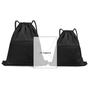 Lightweight Waterproof High-capacity Polyester Sports Fitness Bag; Unisex Travel Drawstring <b>Backpack</b>; Basketball Bag; Training - Product Image 3