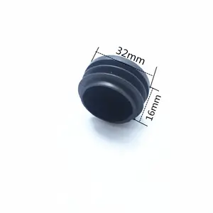 32mm Round plastic pipe cap plugs Customizable