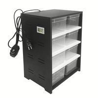 Étagère d'élevage de reptiles à 4 niveaux, combinaison empilable, 26,9*20,5*36,3 cm, 2022, terrarium pour serpents, enclos pour reptiles