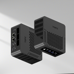 TOPC A-md R-yzen R5 7640hs มินิพีซีสำหรับเล่นเกม 6 คอร์ 12 เธรด 3.2GHz สูงสุด 4.7GHz 2*ddr5 2*m.2 Nvme รองรับจอแสดงผลคู่ พัดลมระบายความร้อน TR5 รุ่นโรงงาน - Product Image 2