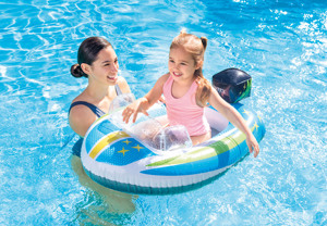 <span class=keywords><strong>Intex</strong></span> 59380 PVC Cruiser Anillo de natación inflable Piscina flotante Juguete para niños y bebés para deportes acuáticos - Product Image 6