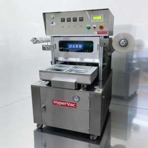 Máquina Selladora de Bandejas MAP Semiautomática, Envasadora con Inyección de Gas de Atmósfera Modificada para la Conservación de Alimentos Frescos, Equipo Industrial - Product Image 3