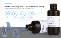 Résine standard ELEGOO, 1000g, résine d'impression 3D UV, faible rétrécissement, haute précision, pour imprimante 3D LCD DLP SLA