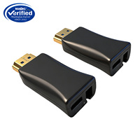 MAGIC Nouveau Mini Extendeur HDMI 4K 60Hz HDMI2.0 à Fibre Optique LC Multimode Mini Transceiver Optique