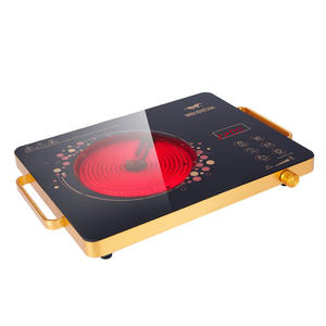 <span class=keywords><strong>Cuisinière</strong></span> à induction électrique à infrarouges, 220V, 2200w, appareil ménager, plaque de cuisson <span class=keywords><strong>en</strong></span> promotion - Product Image 1