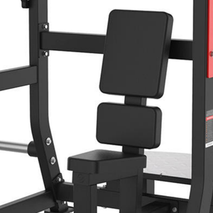 Station de presse épaules compacte et peu encombrante en acier robuste pour petit studio de fitness privé – Appareil d'entraînement des épaules - Product Image 4