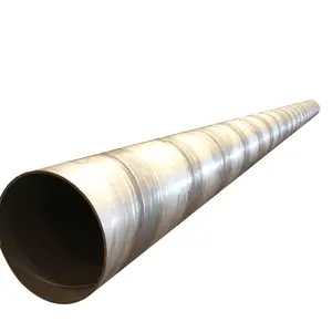 Tuyaux soudés en acier au carbone à couture droite ordinaire Q235-Q355-S235jr-S355j0-S355j2 API EMT Pipe 12m Structure Fournisseur fourni