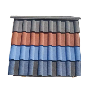 <span class=keywords><strong>Tuiles</strong></span> de toiture résistantes à la chaleur SANGOBUILD 50 cm Dachziegel Tejas Tuile <span class=keywords><strong>Tuiles</strong></span> en acier revêtues de pierre pliées pour utilisation hôtelière Contemporaines - Product Image 6