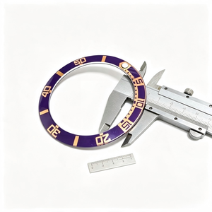 38mm sapphire <b>Watch</b> Bezel Insert <b>Ring</b> Digital Dial Replacement Part for Luxury <b>Watch</b> - Product Image 6