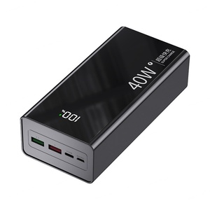 Vente en gros, promotion exceptionnelle : Power Bank 30000mah 50000mah PD22.5W, chargeur haute capacité, station de charge rapide - Product Image 3