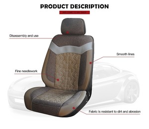 เบาะรองนั่งรถยนต์ดีไซน์ใหม่ คลาสสิก ทนทาน หรูหรา - Product Image 4