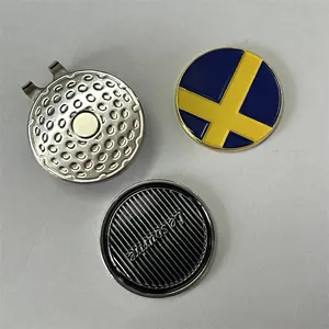 Sxd Fabriek Groothandel Golf Hoed Magnetische Pin Clips Goedkope Prijs Sparkly Hoed Clip Magnetische Golf Hoed Clip Ball Marker