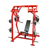 Machine de musculation des épaules à pression divergente professionnelle, robuste, à charge par plaques, pour salle de sport
