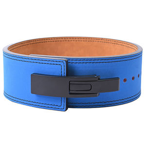 High Quality Gym Belt Custom Logo <b>Back</b> <b>Support</b> Fitness Bodybuilding Leather Weight Lifting Belt Hot Cowhide Leather Belt - Product Image 4
