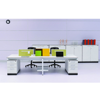 2026 KL-42 Venta al por mayor directa Patas de metal modernas para muebles Estación de trabajo de computadora Escritorio de oficina Modular Personalizable