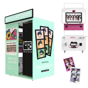 SAMPLES PLEASE DO NOT BUY Logo Customization PhotoBooth Machine Print Photo 24 Hour Automatic Business Photo Booth Vending