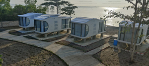 Nhà ở di động thông minh, kiểu nhà ở tối giản, thân thiện với môi trường, có rèm điều khiển bằng giọng nói - Product Image 2