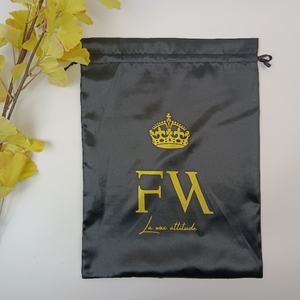 CustomizeSatin Silk Pouch <b>Dust</b> <b>Bag</b> Custom Logo Soft Satin <b>Dust</b> <b>Bag</b> Big Satin silk pouch - Product Image 3