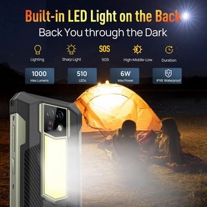 Téléphone robuste Ulefone Armor 24, 24 Go, 256 Go, batterie 22000 mAh, lampe de camping LED, utilisation en extérieur - Product Image 2