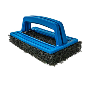 Güçlü Leke Çıkarıcı Naylon Küvet Fırçası, Plastik Saplı, Ellere Zarar Vermez, Orta Sertlikte, Çeşitli Lekeleri Kolayca Temizler - Product Image 3
