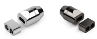 Adaptateur audio en alliage d'aluminium de 6,8 mm à 3,4 mm, séparateur en Y, glissière, prise jack, connecteur de fil pour écouteurs