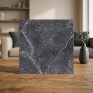 Carreaux de sol en céramique rustique numérique effet métallisé 40x40cm, haute profondeur, design intérieur moderne, qualité supérieure - Product Image 2