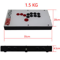Controlador de Juego Arcade BOARD-UP5 con Botones Sanwa, Estilo FightBox, Joystick para Xbox X/S/PS5/PS4/PC